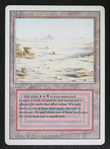 Badlands revised edition mtg - revised,