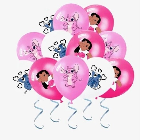 Lilo stitch x10 balloons - &,