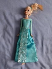 Mattel Disney 2012 Frozen Sparkle Princess Elsa Doll VG+