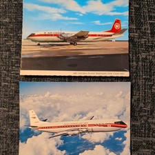 2 X AIR CANADA VICKERS VANGUARD TRANS CANADA AIRLINES VANGUARD CF-TKB