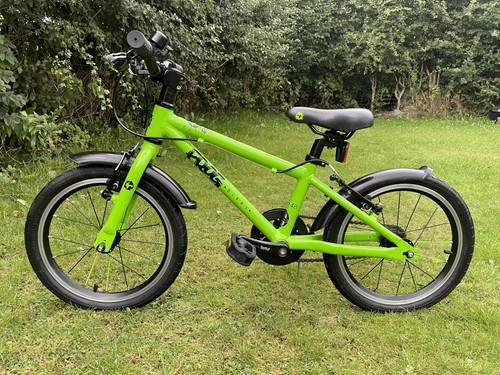 Frog children bike - bike, green
