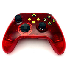 Official Microsoft Xbox Controllers - Clear Custom Edition