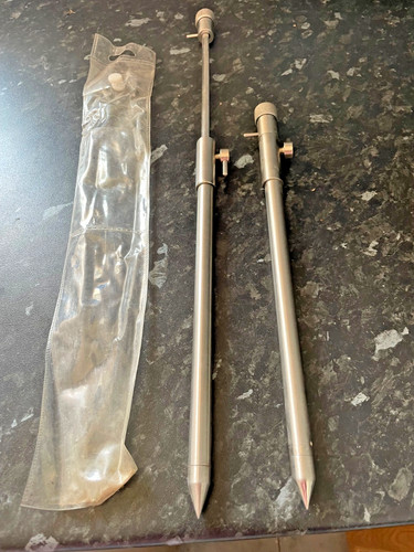 Pair stainless steel carp - pair,