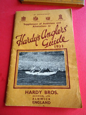 VINTAGE HARDY ANGLERS GUIDE