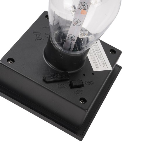 B2pcs solar lantern with flash - lantern,