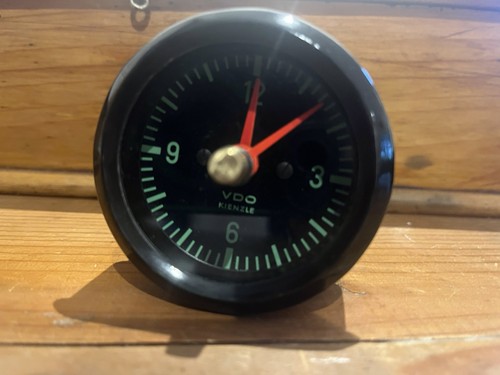 Vdo kienzle clock orange - clock, (orange