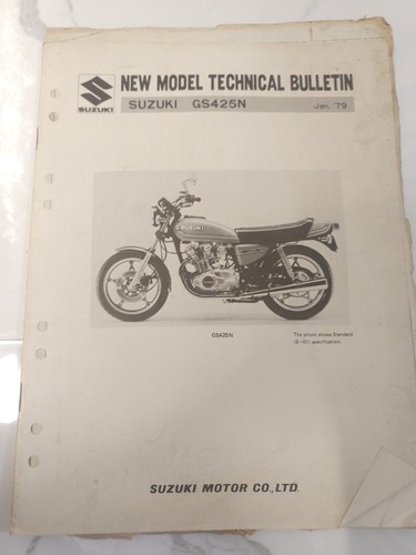 Genuine suzuki gs425n - genuine,