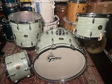 Gretsch 70’s Stop Sign Badge 4-Piece Drum Kit - 24/13/14/18”