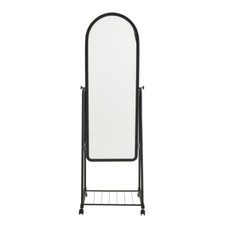 Black Metal Full Length Mirror