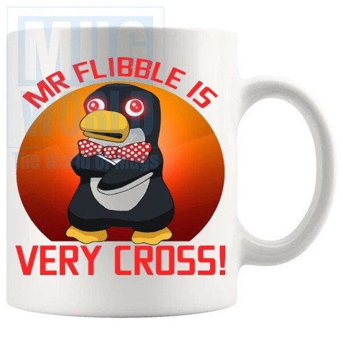 Flibble very cross - mr, mug