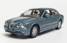 MAISTO 1 43 JAGUAR S Type Model Car Metallic Blue, Hard to Find. Perfect No Box