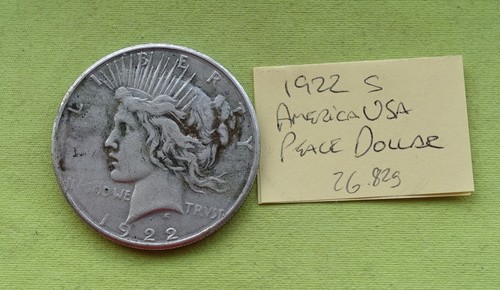 1922 silver usa american - s,