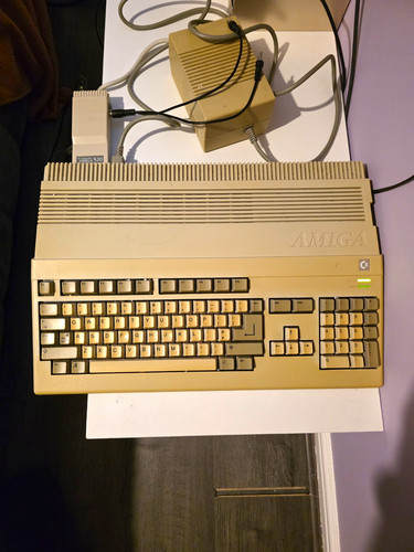 Commodore amiga 500 vintage - amiga,