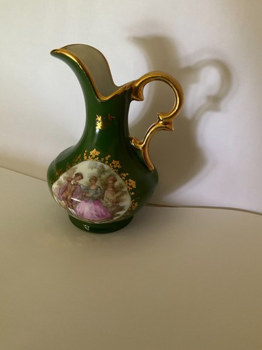 Vintage limoges france green - vintage,