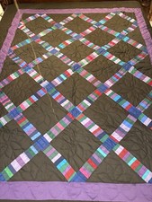 67x83 Amish Hand Stitched