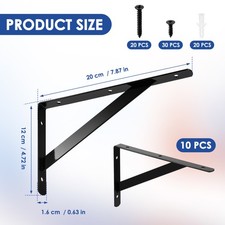 10PCS Heavy Duty Stainless