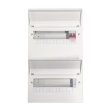 Wylex NMD1112 23 Way Metal Clad Duplex Consumer Unit 100A Main Switch