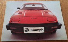 1976 TRIUMPH TR7 car sales brochure from the UK Catalogue / prospekt