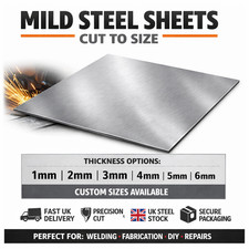 Mild Steel Sheet Cut to Size