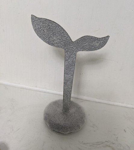 Grey metal countertop - grey,
