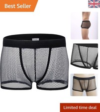 Men's Sexy See-Through Mesh