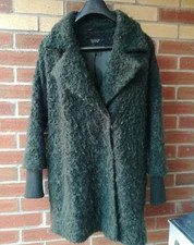 TOPSHOP MOHAIR WOOL BLEND COAT
