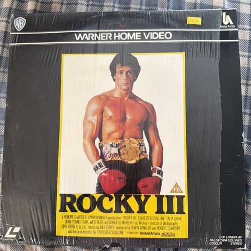 1982 rocky iii laserdisc - 1982, 3