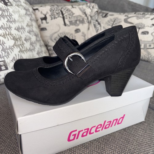 Women black buckle - women's,