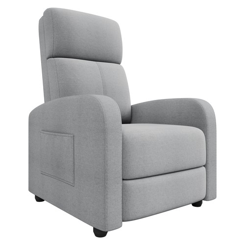 Push back recliner - push, chair