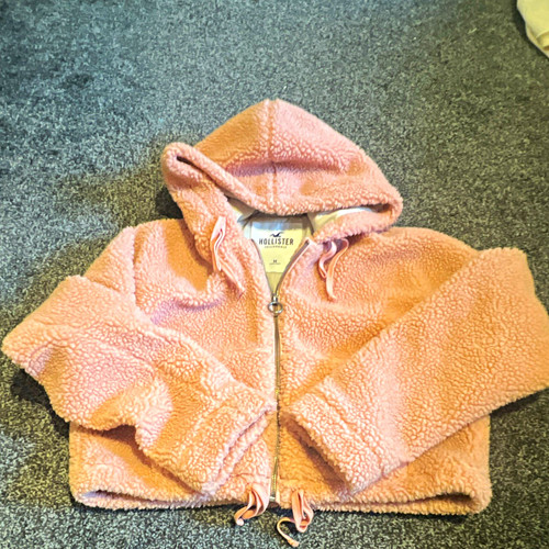 Hollister women pink hooded - pink,