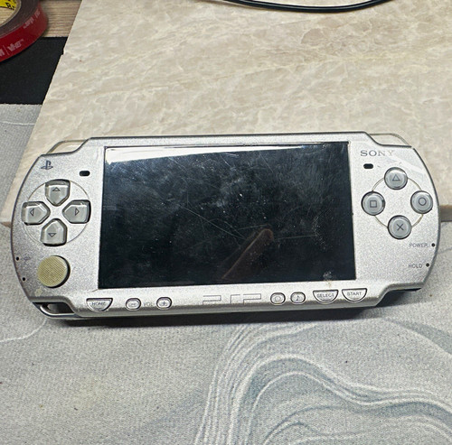 Sony psp 1000 silver - silver, handheld