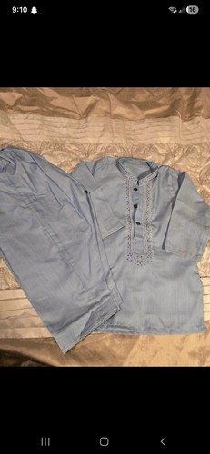 Toddler blue kurta - toddler,