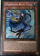 Yu-Gi-Oh! TCG Marincess Blue Tang CHIM-EN004 Secret Rare 1st Edition Near Mint