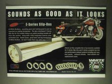 2000 White Brothers E-Series Slip-Ons Exhaust Ad