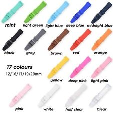 Sport Strap Silicone  for Swatch Jelly Skin Classic Watch Band 16mm 17 19  mm