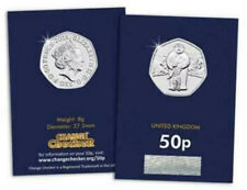 2019 UK The Snowman CERTIFIED BU 50p The Snowman and James