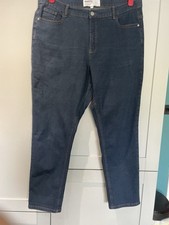 Mid Blue Straight Leg 28" Jeans from Simply B, Size 20R