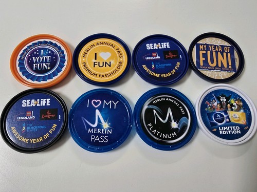 Merlin pass holder pop badge - pass,