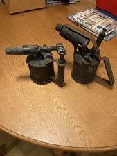 Vintage Monitor and Governor british made blowlamp/blowtorches brass for resto