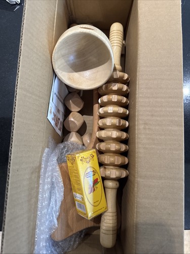 Wood therapy massage tools - therapy,