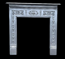 VICTORIAN STYLE CAST ALLOY FIREPLACE SURROUND NOT CAST IRON