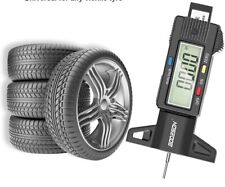 GODESON Digital Tyre Tread Depth Gauge UK,0-25.4 Mm Inch Tyre Guage Digital with