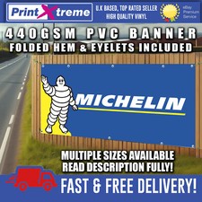 Michelin banner sign - sign, signs