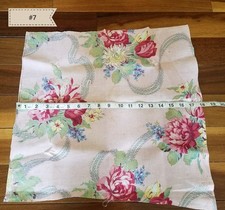 Vintage Roses Fabric Old