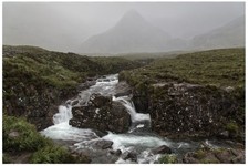 Fairy pools, Isle of Skye, Scotland, UK -  30" x 20"  CANVAS  Scottish landscape