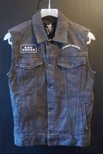 Iggy Pop x Vans - Denim Jeans Jacket - Cut Sleeves - SIZE - SMALL MEDIUM - RARE