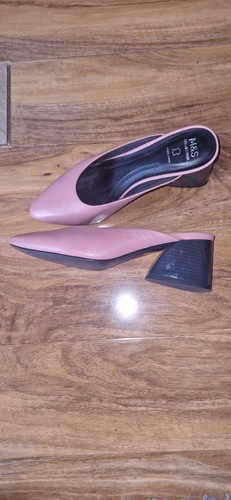 Ladies pink slingback - , m&s