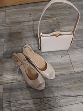 Lilley wedge slingback shoes