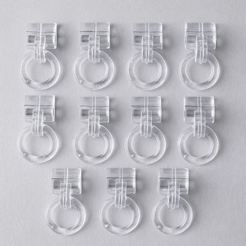 10x clear clip ring - clip, roman