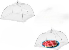 2 Packs Food Covers for Outside Mesh, Food Tents/Food Covers for Outdoors 17 in
